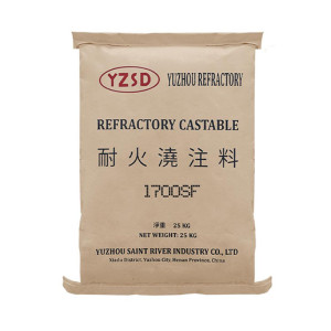 Bê tông chịu nhiệt 1700 °C sợi thép YZSD 1700