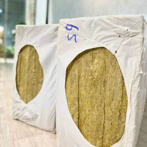 Bông khoáng rockwool 1200x600x50mm cách nhiệt, chống cháy (6 tấm/kiện)