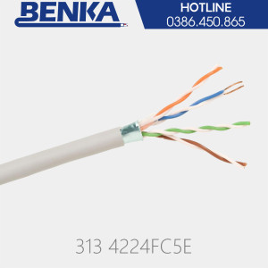 Cáp mạng Benka CAT5E FTP 24AWG - 313 4224FC5E