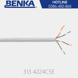 Cáp mạng Benka CAT5E UTP 24AWG - 313 4224C5E