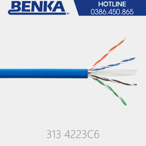 Cáp mạng Benka CAT6 UTP 23AWG - 313 4223C6