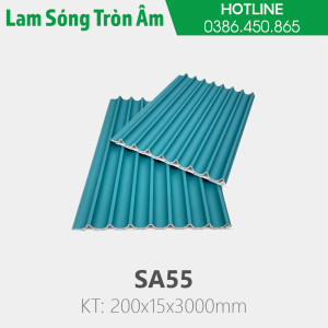 Tấm lam sóng tròn âm SA55