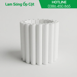 Lam sóng bán nguyệt uốn cong