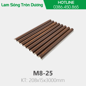 Tấm lam sóng tròn dương M8-25