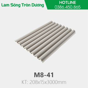 Tấm lam sóng tròn dương M8-41