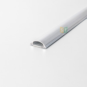 Nẹp bán nguyệt nhôm D40