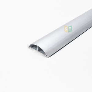 Nẹp bán nguyệt nhôm D60 (60x15mm)