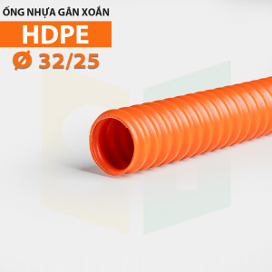 Ống nhựa gân xoắn HDPE Ø 32/25