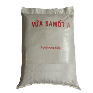Vữa xây chịu lửa Samot A (bột samot A) chịu nhiệt 1500 độ C