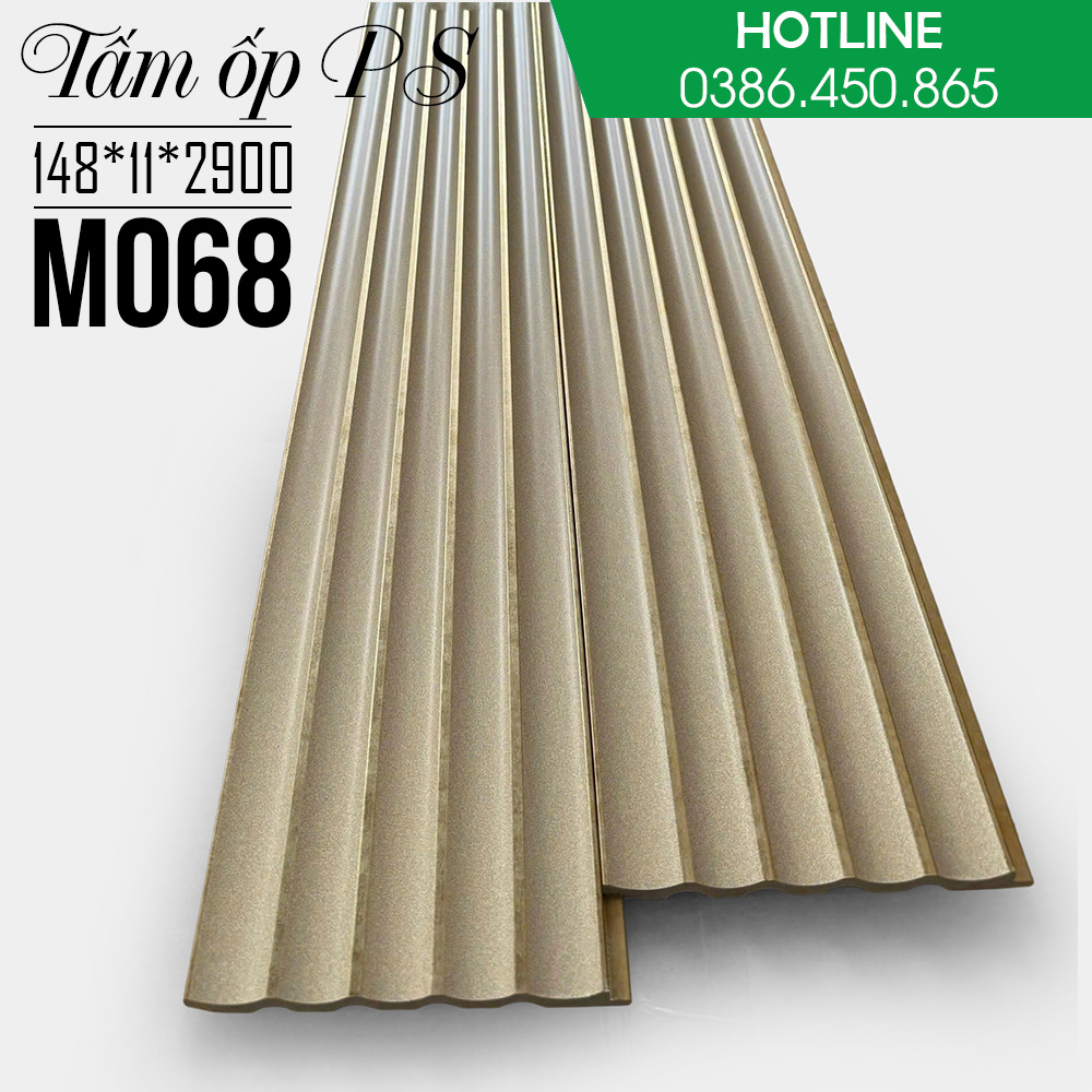 Tấm ốp lam sóng nhựa PS M068