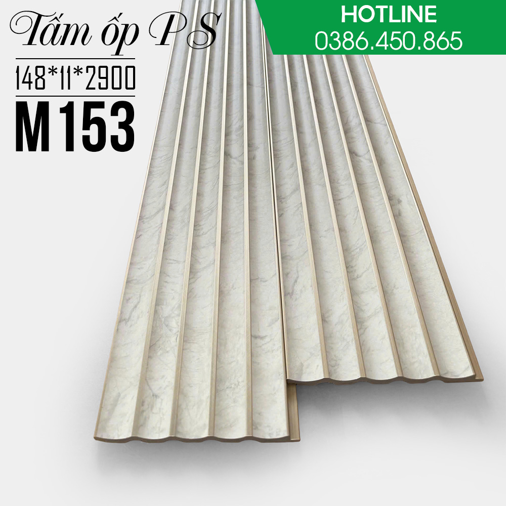 Tấm ốp lam sóng nhựa PS M153