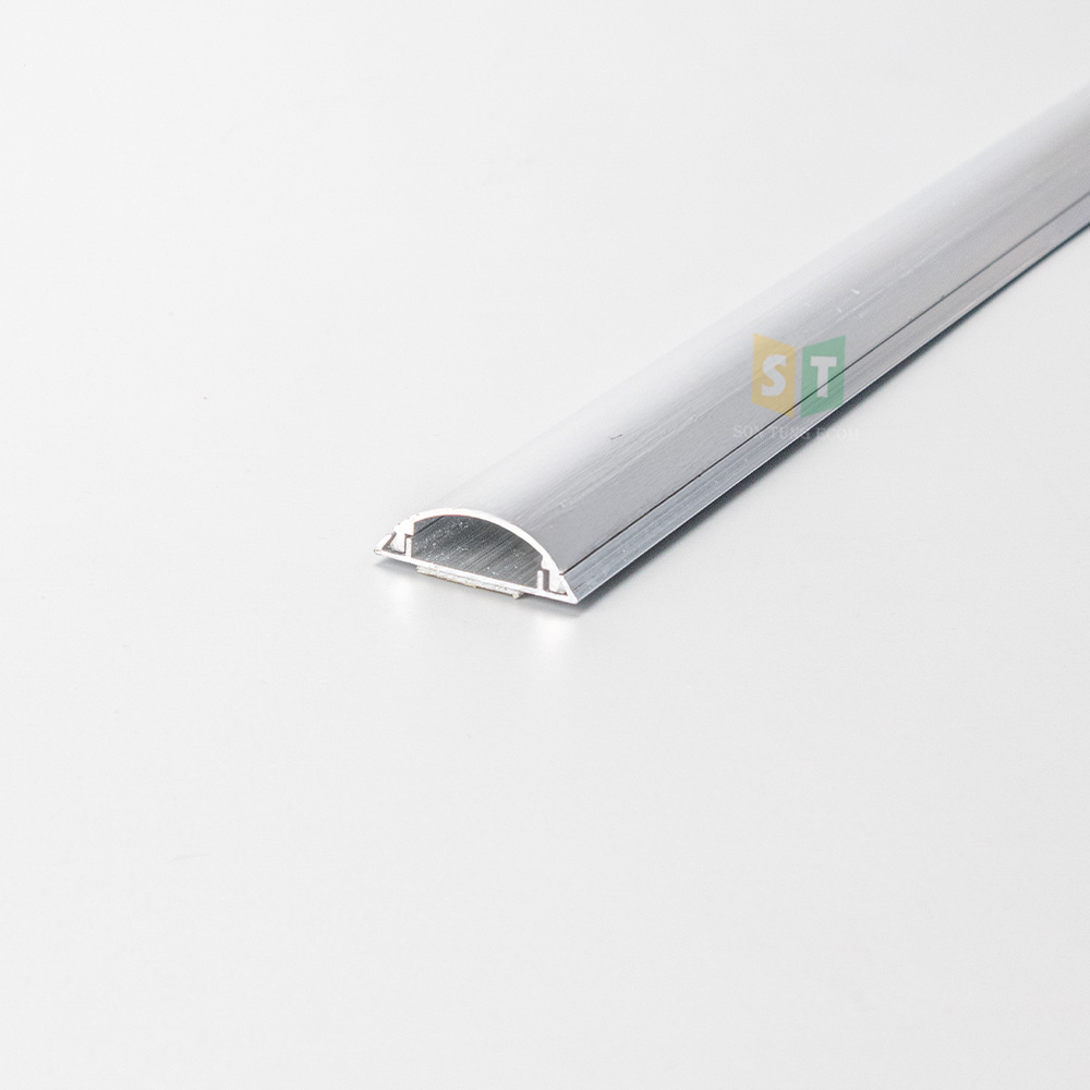 Nẹp bán nguyệt nhôm D40