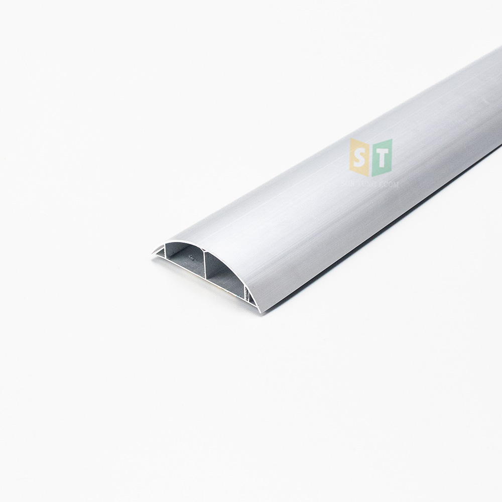 Nẹp bán nguyệt nhôm D60 (60x15mm)